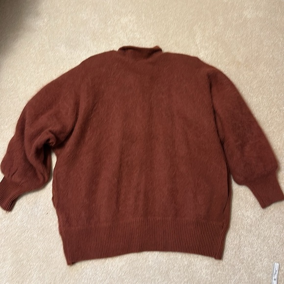 Vintage Connie A Lee very soft 80% Angora cardigan with pockets M/L - Picture 11 of 11